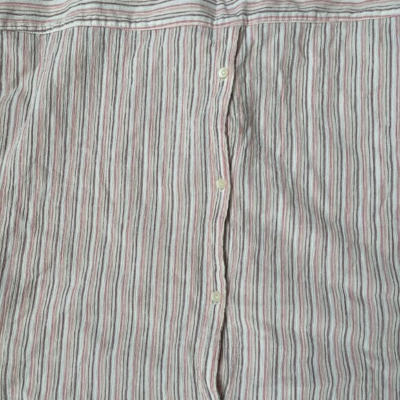Madewell Boxy Pink Hartley Striped Blouse - Picture 4 of 4
